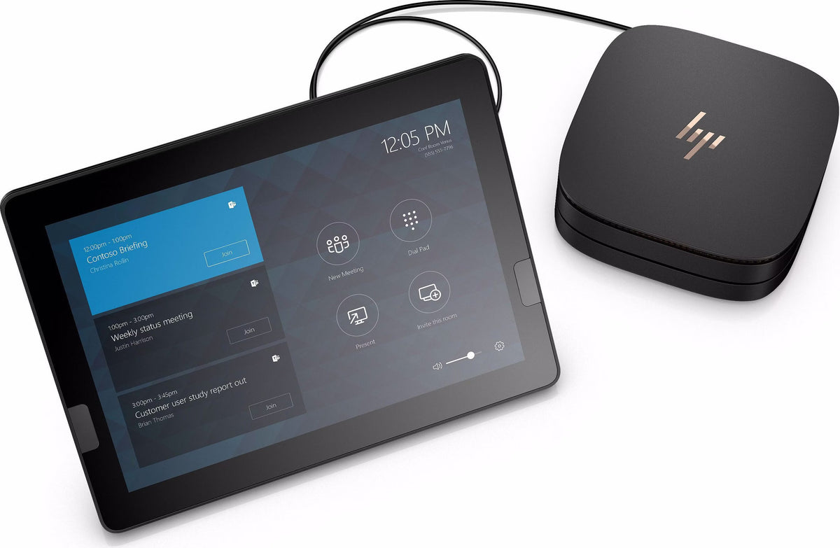 HP Elite Slice G2 with Microsoft Teams Rooms Tablet OVP