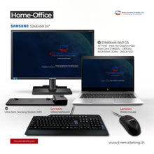 Home Office Set 4: HP 840 G5 i7-8650U 16GB RAM 256 SSD  SAMSUNG 24"