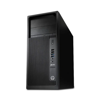 HP Z240 Tower Xeon 16GB 256 SSD